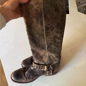Brown Leather Boots